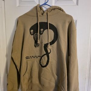 Stylish Beige BILLIE EILISH Hoodie
